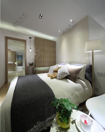 现代家居卧室装修效果图