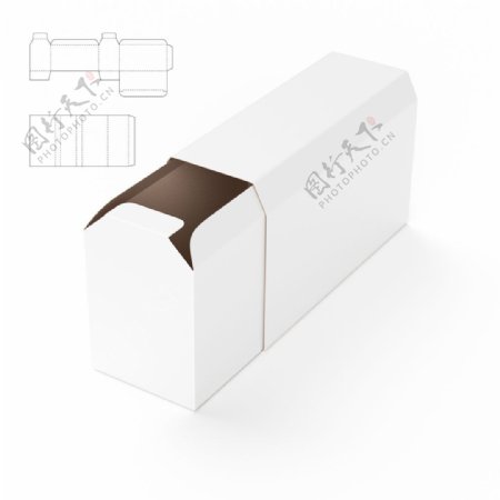 长方体盒子包装效果图图片