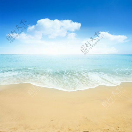 美丽沙滩风景