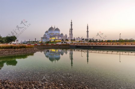 清真寺风景图片