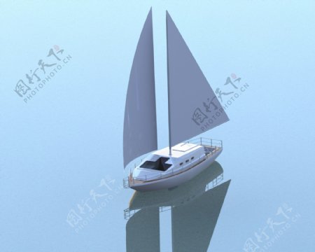 42英尺的帆船罗吉特模式