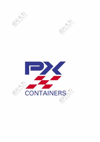 PXContainerslogo设计欣赏PXContainers重工业标志下载标志设计欣赏