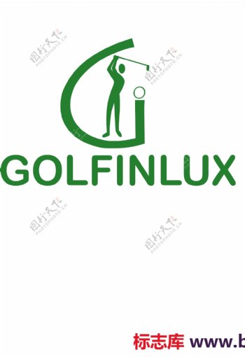GOLFINLUX2006logo设计欣赏GOLFINLUX2006体育赛事LOGO下载标志设计欣赏