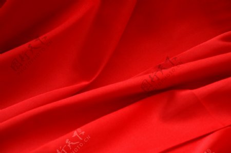 红色布料背景高清摄影图片