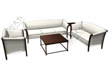 室内家具之外国沙发443D模型