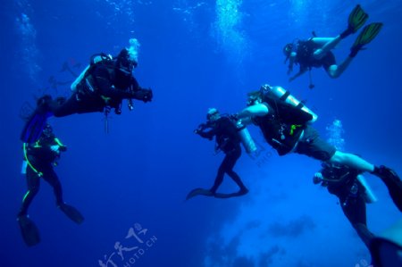 几个潜水员