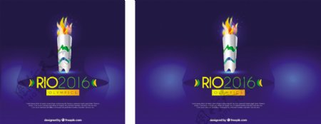里约奥运会火炬素材奥运会元素