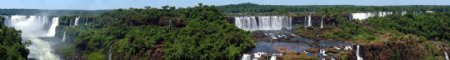 阿根廷伊瓜拉瀑布图片