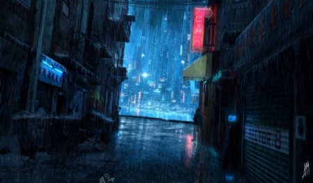 都市雨巷