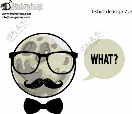创意T恤服装印花图案设计