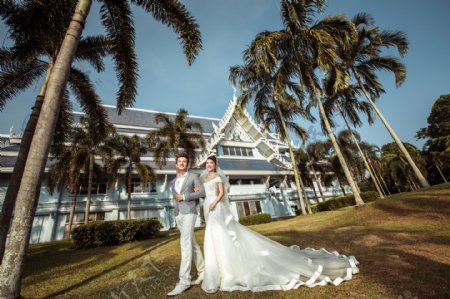 泰国风格婚纱摄影图片