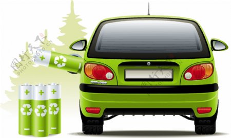绿色电池汽车