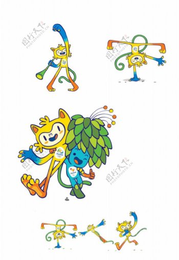 2016里约奥运吉祥物