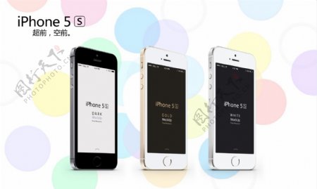 苹果iphone5s宣传图片