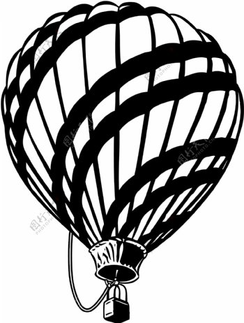 热气球矢量素材EPS格式0022
