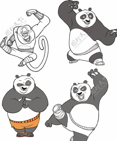 功夫熊猫图片