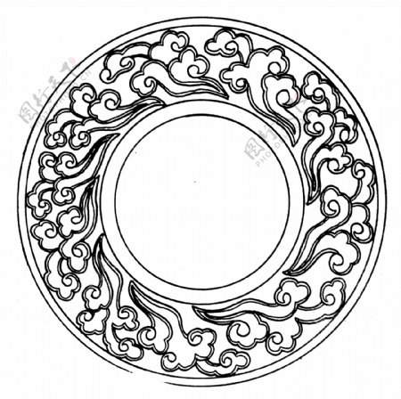 装饰图案元明时代图案中国传统图案482