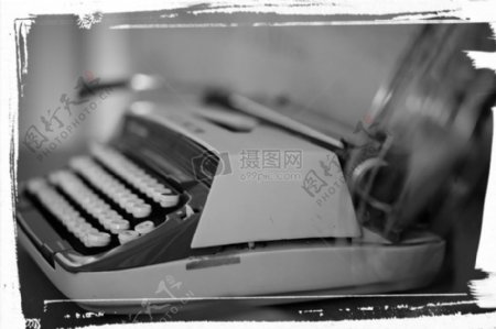 旧式的打字机