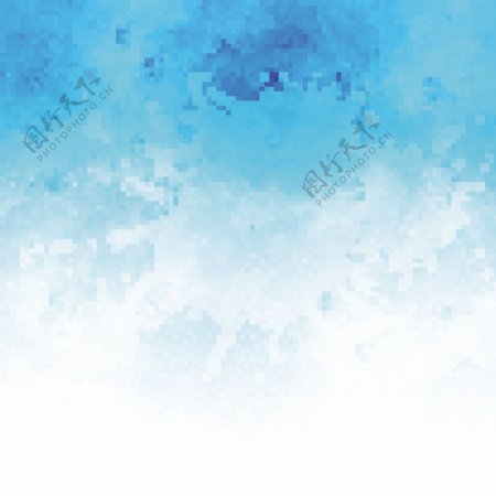 抽象蓝色水彩底纹广告背景