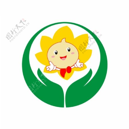 育童幼儿园logo设计园徽标志标识