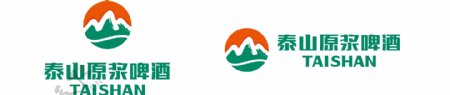 logo泰山原浆标志