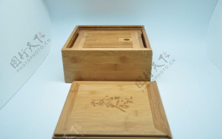 竹盒茶具