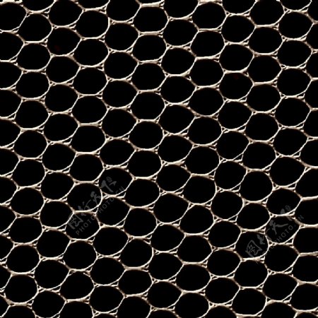 蜂窝铁丝网免抠png透明图层素材