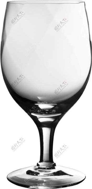 高脚透明玻璃杯免抠png透明素材
