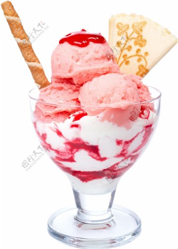 水果冰淇淋免抠png透明图层素材