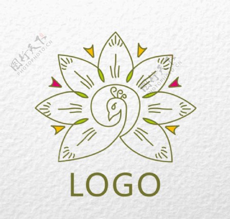 花鸟logo