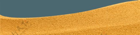 黄色沙丘沙子免抠png透明素材