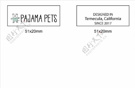 PAJAMA童装织唛