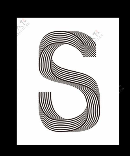 Ss字母创意设计创意字体