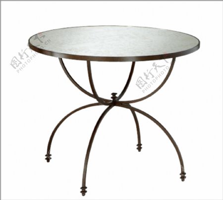 铁艺圆形装饰桌子