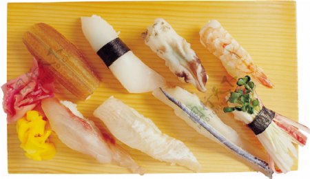 鲜美日式刺身料理美食产品实物