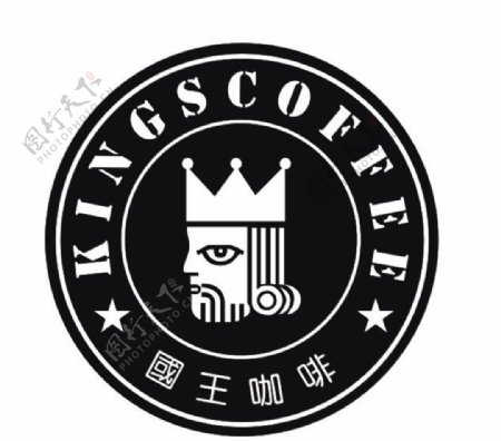 国王咖啡logo