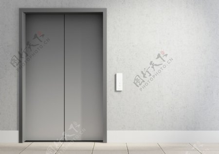 白色个性的电梯操作板jpg素材