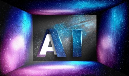 AI空间科技海报