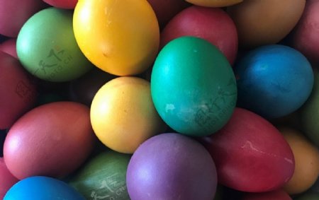 彩色鸡蛋彩蛋