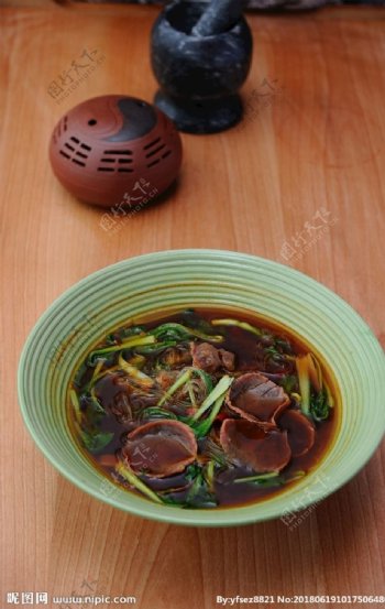 青菜牛肉粉丝锅