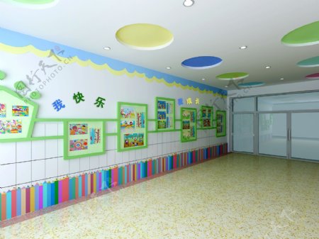 幼儿园走廊