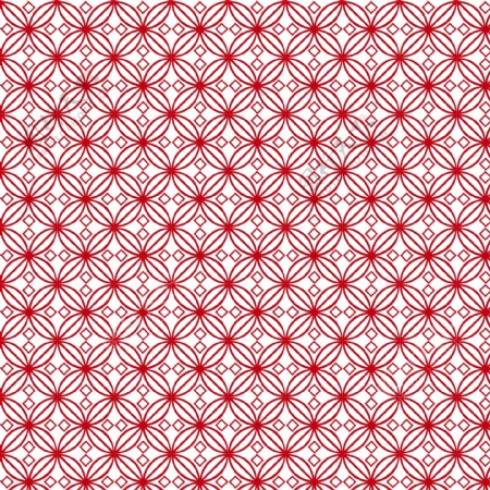 红色底纹方块中国风底纹边框装饰素材可商用