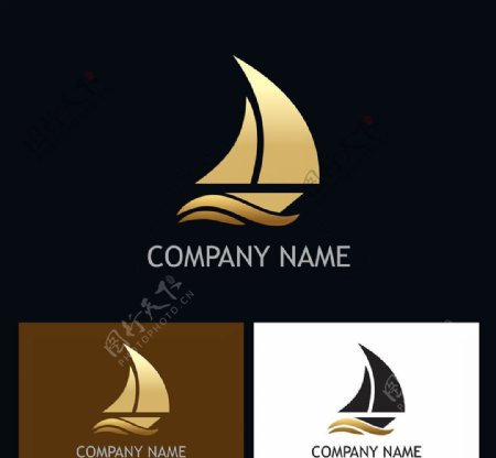 黑金创意logo设计7