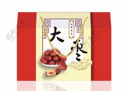 红枣包装设计红枣礼盒