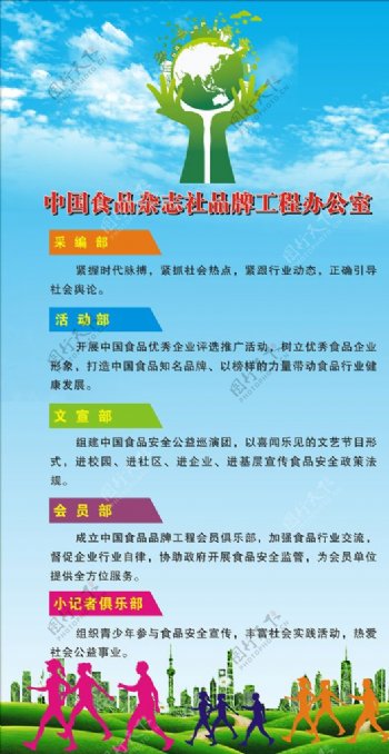 中国食品杂志社海报
