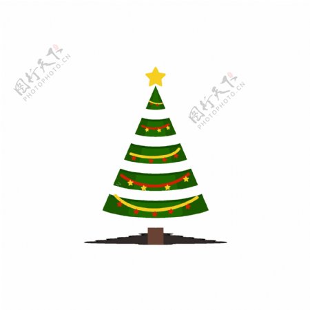 圣诞节圣诞树设计元素可商用