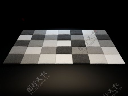 格子条纹地毯模型