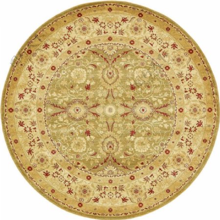 古典圆形经典地毯图案