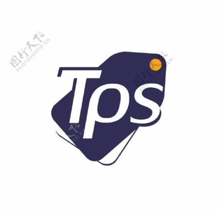 tps电商云集logo标志设计