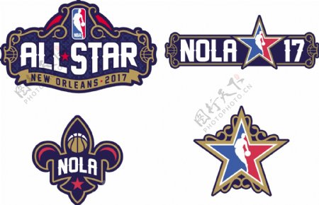 2017年NBA全明星标志